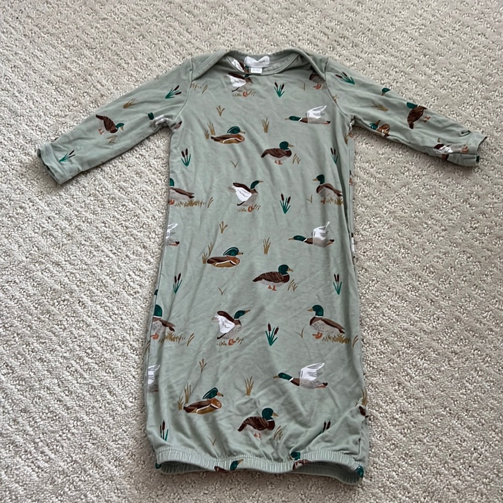 Angel Dear Ducks Gown 0-3m